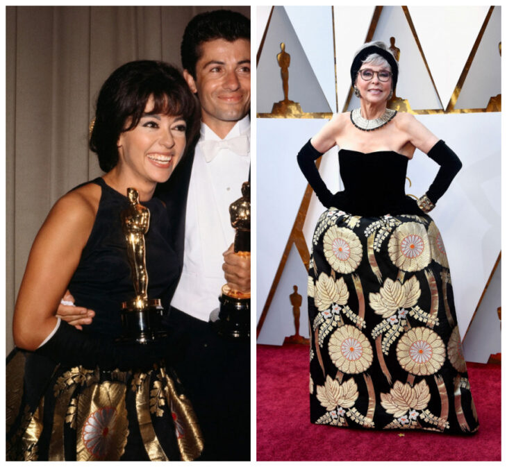 rita moreno vestido oscar