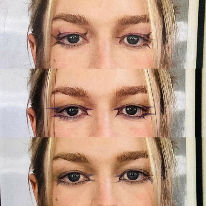 Looks de ojos de Hunter Schafer