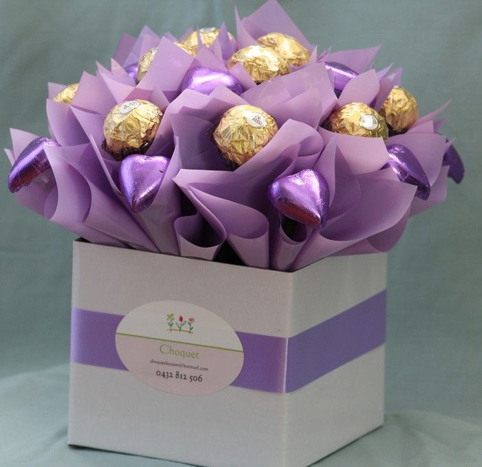 Ferreros arrangement for Valentine's Day