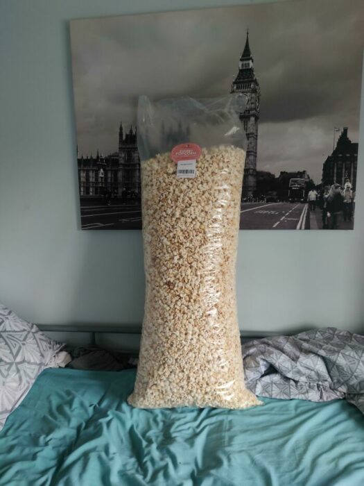 Bolsa de palomitas de maíz