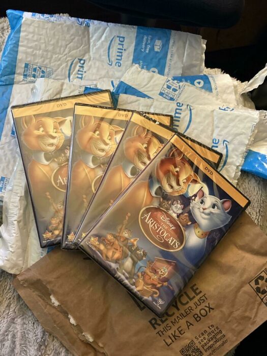 The Aristocats DVDs