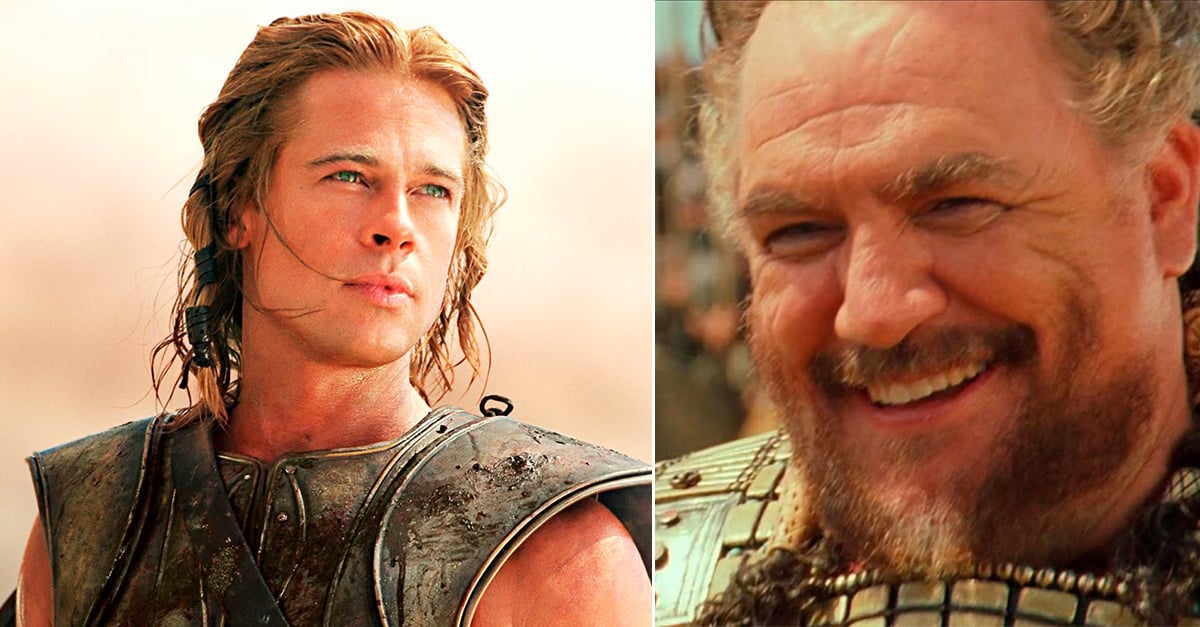 You kidding, it’s a papucho!  Brian Cox tells how he fell in love with Brad Pitt in ‘Troy’