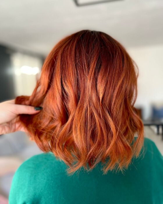 cabello naranja ;Pumpkin spice, el tinte naranja que te enamorará a primera vista 