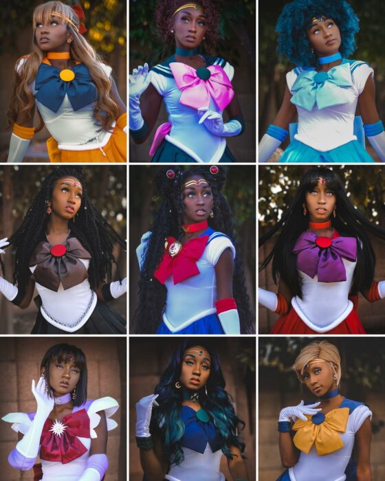 Sailor Scouts ;Create beautiful cosplay of the Sailor Scouts and the result is divine 