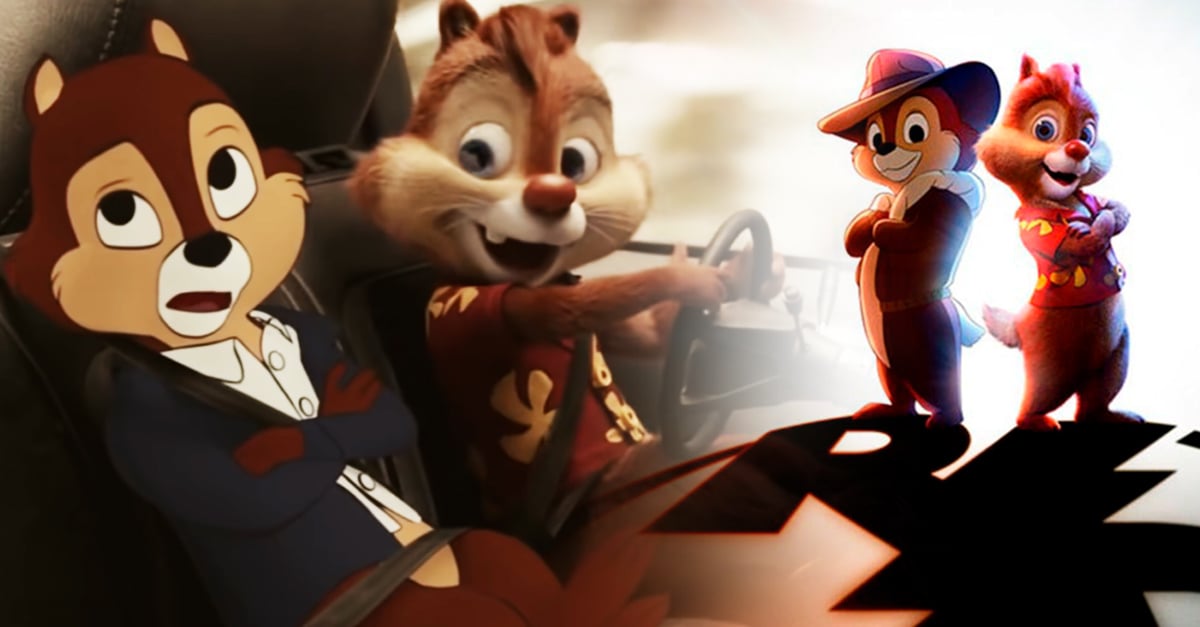 Sale el primer vistazo de la nueva película de Chip y Dale