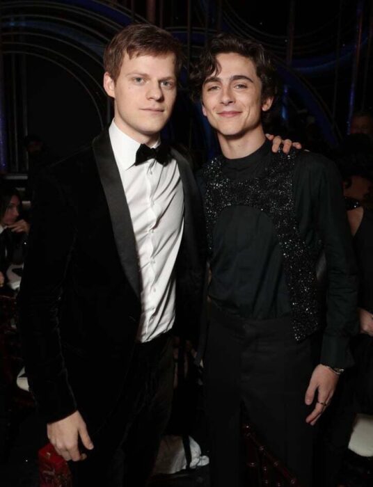 Lucas Hedges Timothée Chalamet