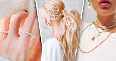 ¡Las perlas volvieron! Estas son 15 maneras en que puedes usarlas