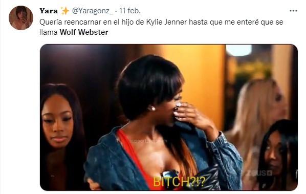 Memes about the son of Kylie Jnner 