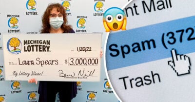 ¡¿Queeé?! Mujer descubre que se volvió millonaria luego de revisar su correo spam