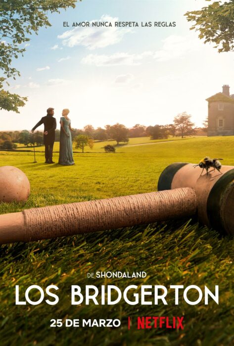 póster oficial de la segunda temporada de la serie de Netflix Bridgerton 