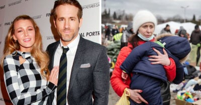 Ryan Reynolds y Blake Lively igualarán donaciones para refugiados ucranianos hasta por un millón de dólares