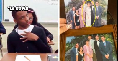 ¡No la quiere ni tantito! Suegra borra a su nuera de la foto de su propia boda
