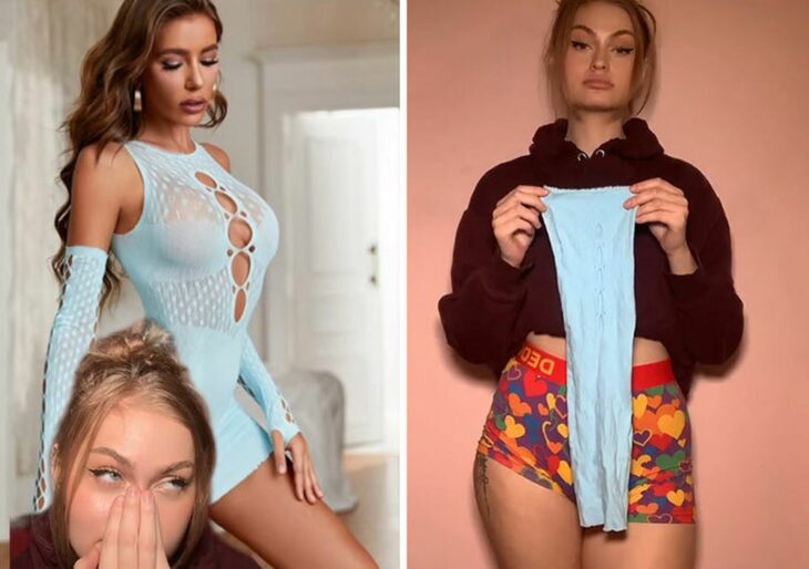 expectativa vs realidad de una chica al recibir su body 