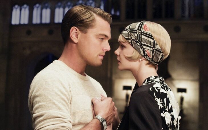 Leonardo DiCaprio y Carey Mulligan en El gran Gatsby