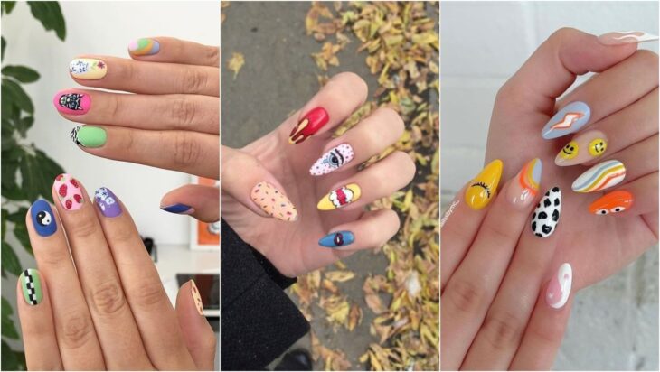 Manicuras con stickers; Uñas que serán tendencia el 2022 para que comiences a enchularte