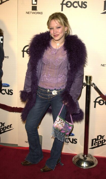 hilary duff alfombra roja 2002