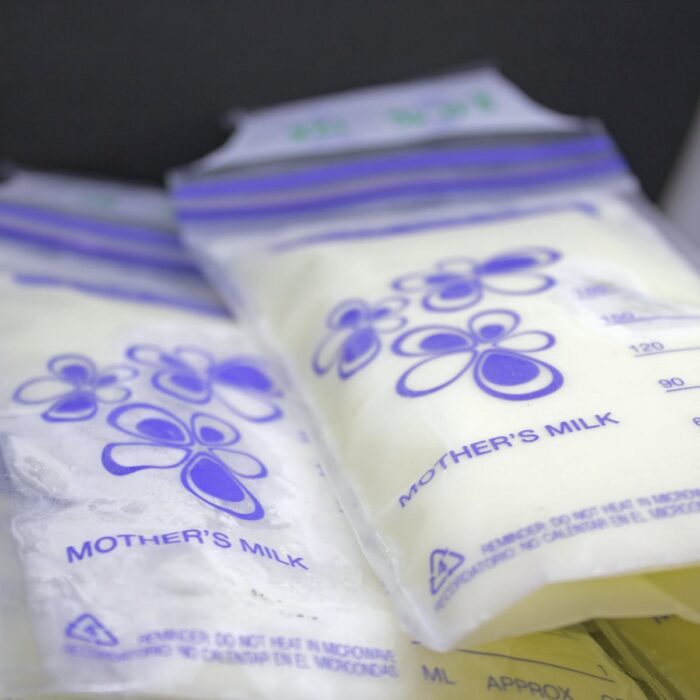 Empaques de leche materna