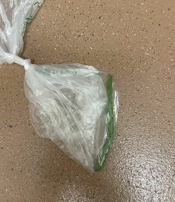 Green beans in a bag