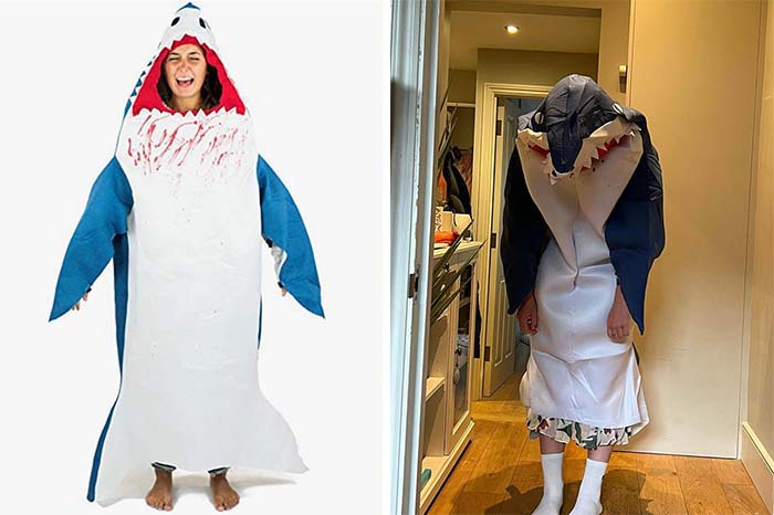 Shark costume comparison