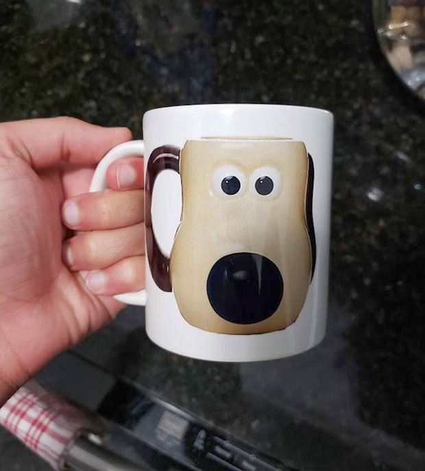 Taza de café de Gromit