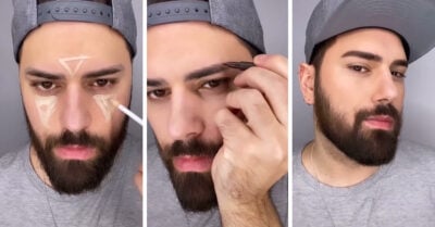 Hombre tiene su rutina de belleza y la defiende porque “el maquillaje es para todos”