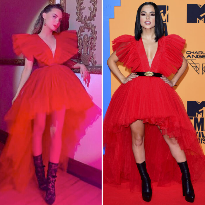 Comparativa de Belinda y Becky G