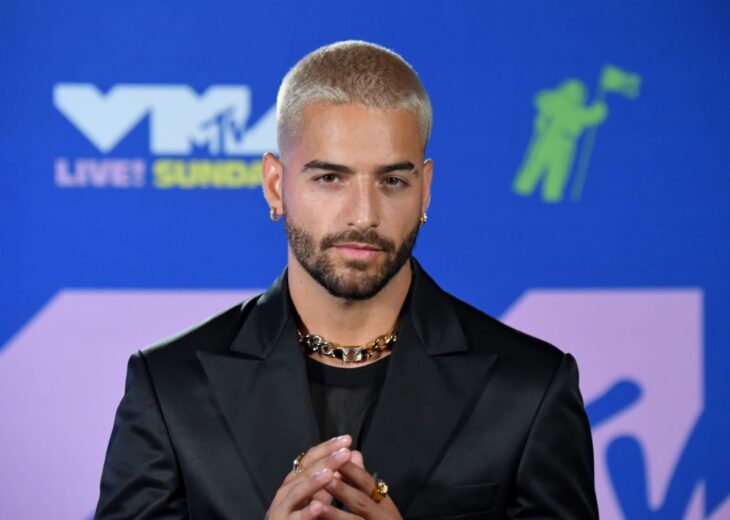 maluma alfombra roja vma 2020