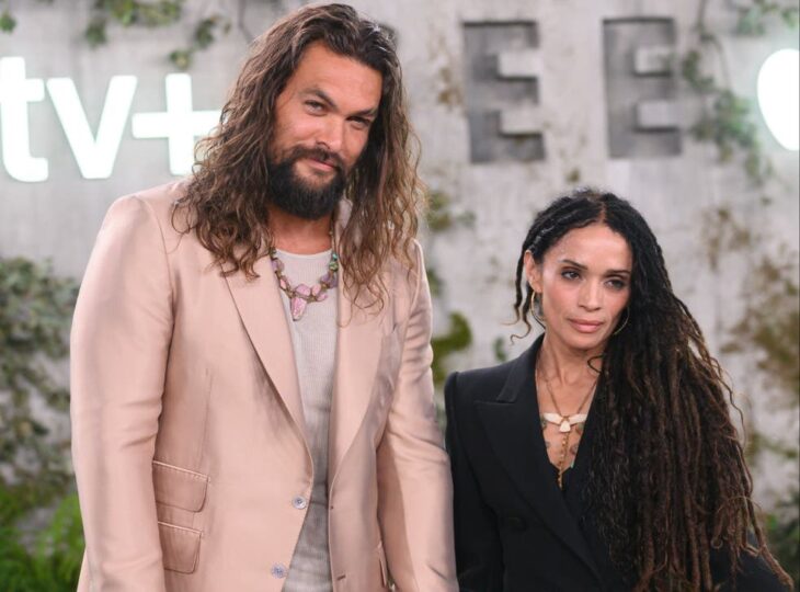 Jason Momoa and Lisa Bonet red carpet