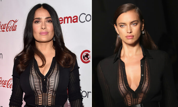 Comparativa Salma Hayek e Irina Shayk