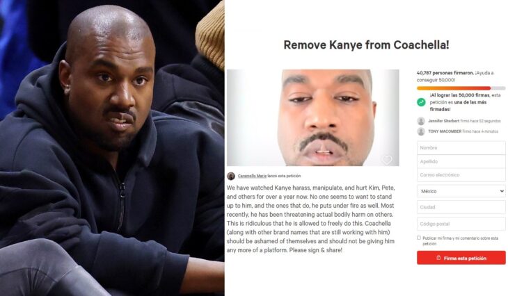 Petición de change.org para retirar a Kanye West de Coachella