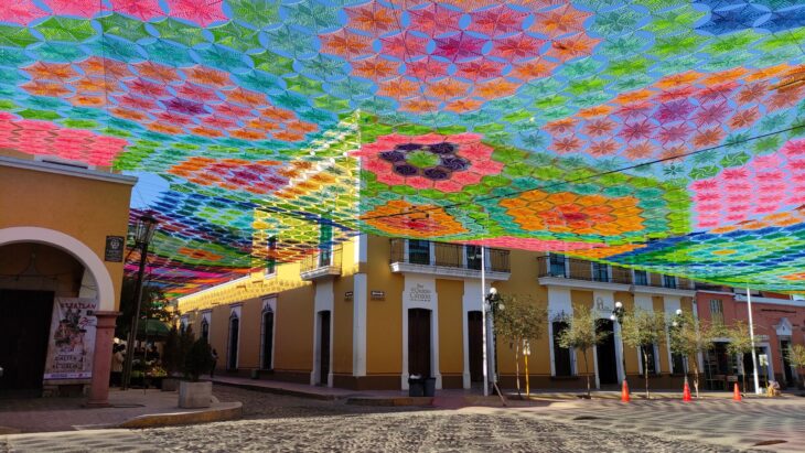 Cielo tejido adornando Jalisco