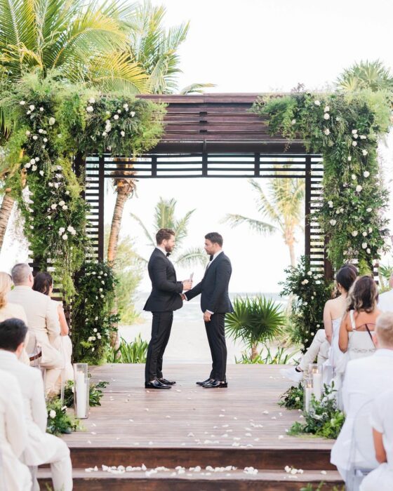 Boda de Jonathan Bennett y Jaymes Vaughn