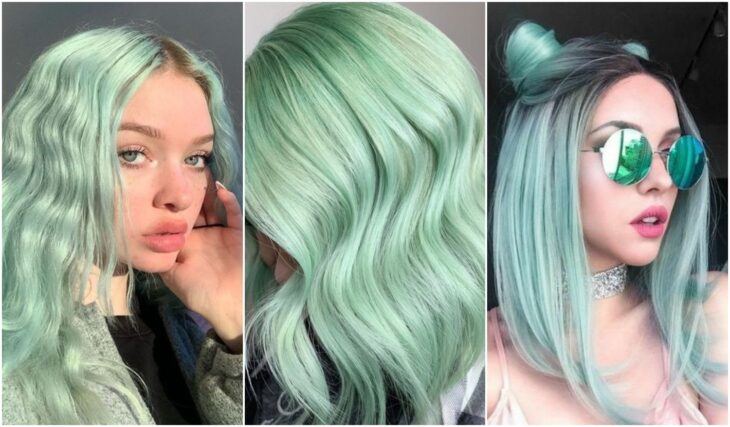 Mint; 9 Dyes that will make you the queen of spring