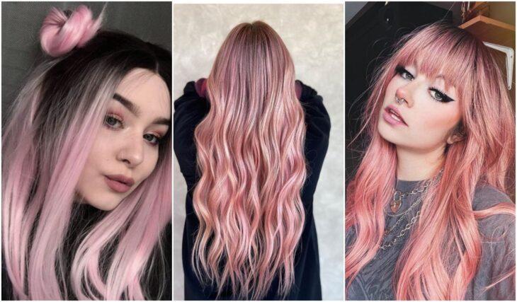 Pastel pink; 9 Dyes that will make you the queen of spring