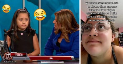 Sus papás le prometieron un viaje a EE. UU. y terminó actuando en ‘Caso cerrado’