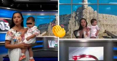 Conductora en México recibe aplausos por salir al aire con su bebé en brazos