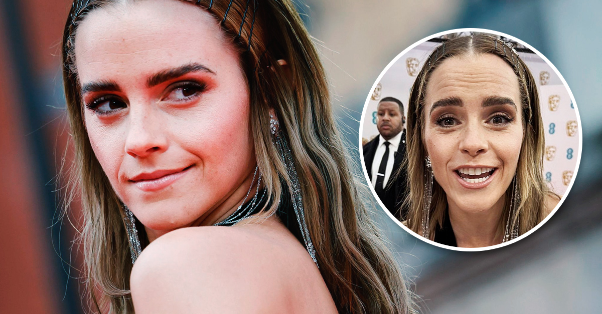 They criticize Emma Watson for her appearance and the whole internet defends her