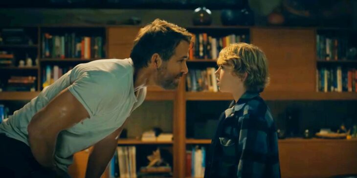 Ryan Reynolds y Walker Scobell en The Project Adam 