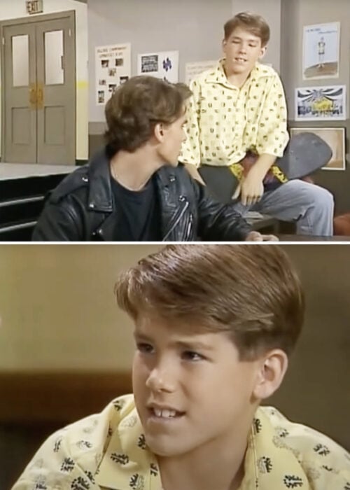 Ryan Reynolds en su debut en Fifteen de Nickelodeon