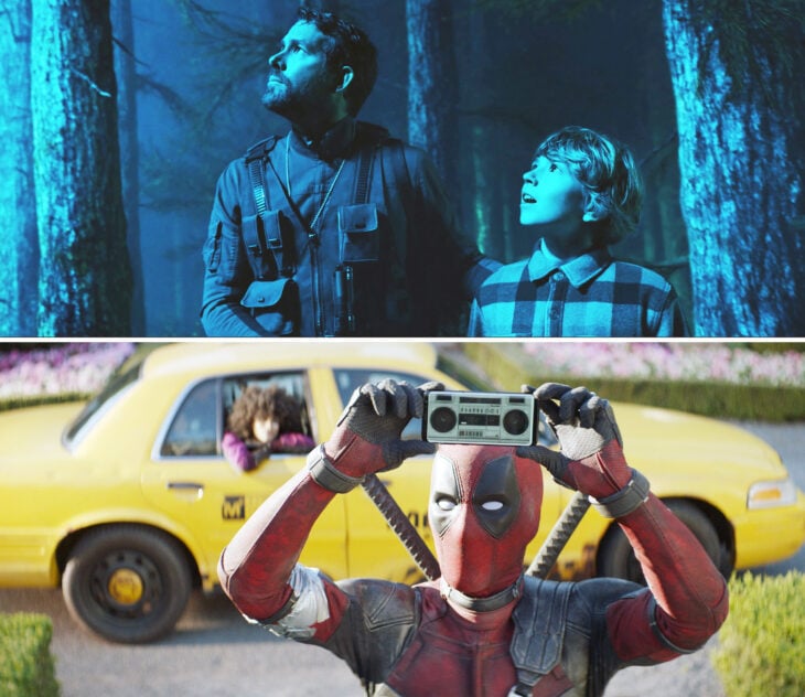 imagen del proyecto Adam en comparativa con una imagen de la película Deadpool