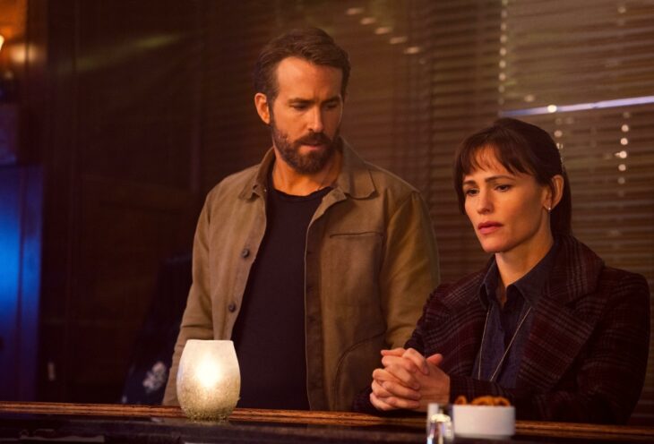 Jennifer Garner y Ryan Reynolds en la película El Proyecto Adam 