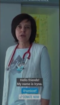 Doctora Irina muestra realidad Ucrania