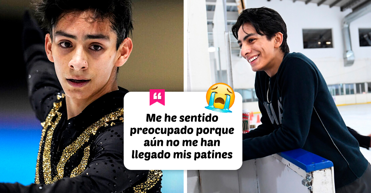 Donovan Carrillo leaves the World Figure Skating Championship;  his skates did not arrive