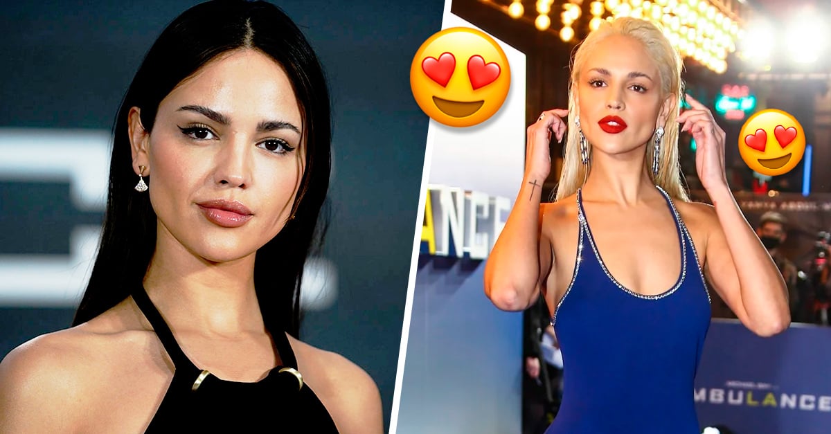Eiza González changed her hair for a platinum blonde and it looks incredible