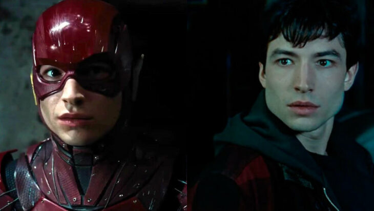 Ezra Miller actor que interpreta a Flash 