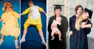 18 Bellas fotos del antes y después que te dejarán un dulce aroma a nostalgia