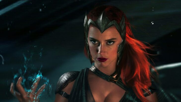 Amber Heard en su papel de Mera en la película de Aquaman 