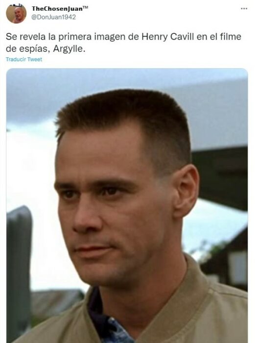 Meme; Henry Cavill aparece irreconocible en la película 'Argylle' y Twitter ya reaccionó