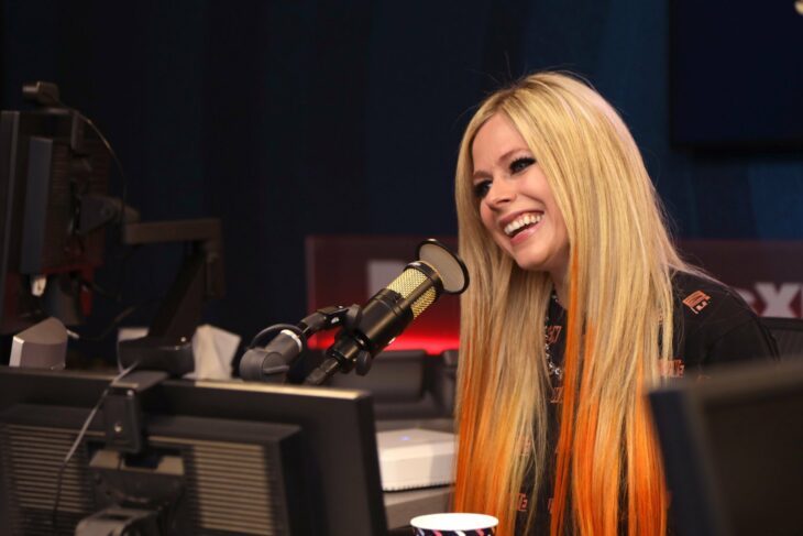 Avril Lavigne en una entrevista en el podcast She Is The Voice de iHeartRadio