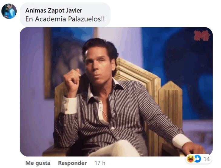 meme de la academia de Roberto Palazuelos 